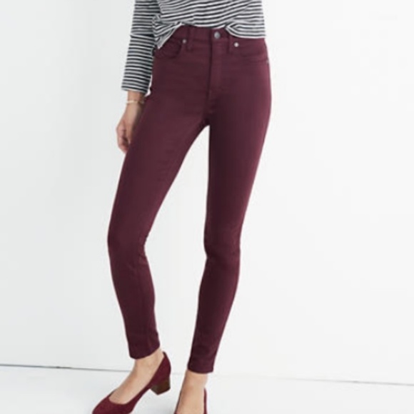 Madewell Denim - Madewell 10″ High-Rise Skinny Sateen Jeans 24TL